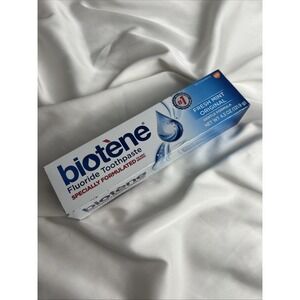 Biotene Fresh Mint Fluoride Toothpaste Gel‎ 4.3 oz  Gentle Formula Fresh Breath